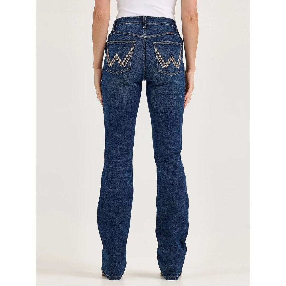 Wrangler Womens Ultimate Riding Jean Q Baby Bootcut Jeans Sz 33/15 x34